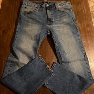 Calvin Klein Jeans Men's Light Blue Straight Leg Jeans 34x30